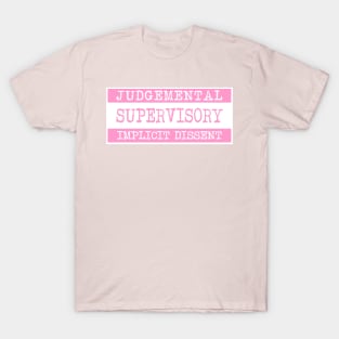 Pink Warning T-Shirt